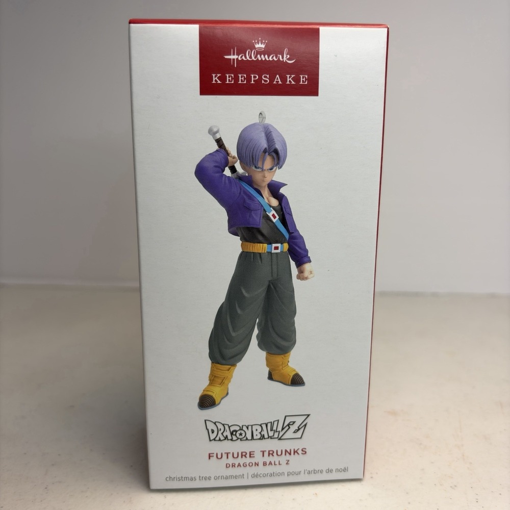 2025 Hallmark Keepsake Dragon Ball Z Future Trunks Ornament New in Box